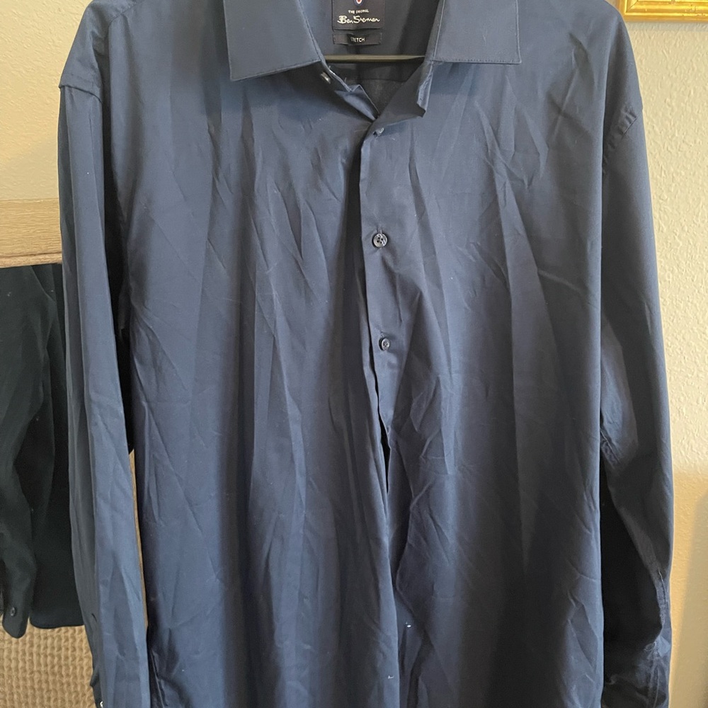 Men's Navy Blue Shirt